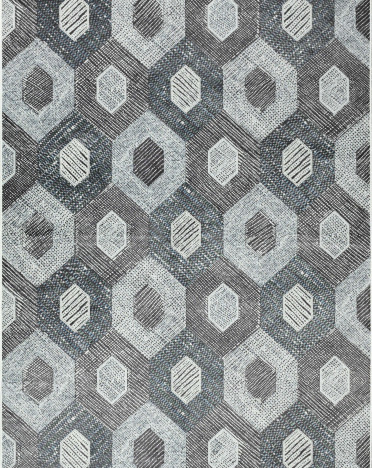 Ковер бельгийский Ragolle ROYAL PALACE 2020 17378 6747 (вискоза, серый,голубой)