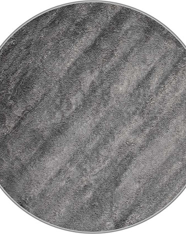 Ковер белорусский 11001 Shaggy Daire 66 Микрофибра (Полипропилен, серый)