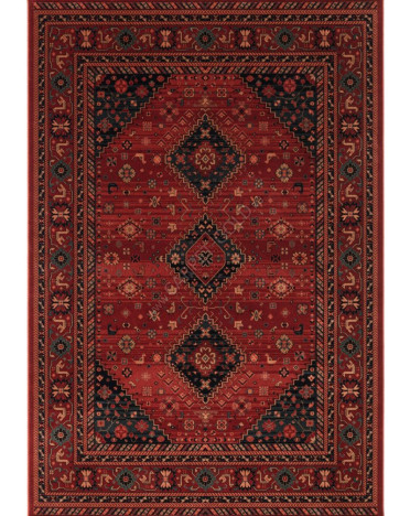 Ковер бельгийский 4345300 KASHQAI Shapur (Шерсть, красный, разноцветный)