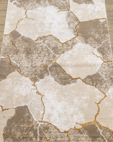 Ковер турецкий 10455A Turcia Nord (Полиэстер, бежевый)
