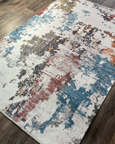 Безворсовый ковер BANCO P1002 MULTI-MULTI