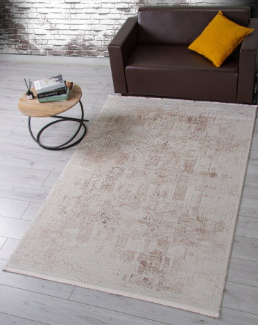 Ковер OC107A - CREAM / CREAM - Прямоугольник - коллекция OASIS