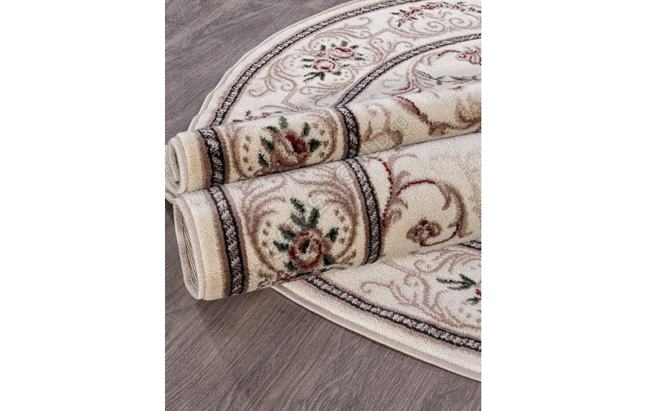 Ковер D066 - CREAM - Овал COLIZEY