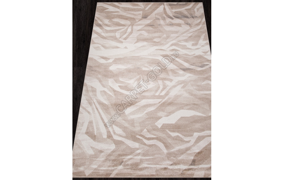 Российский ковер D989 - BEIGE - Прямоугольник - коллекция NATUREL