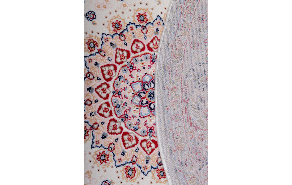 Монгольский ковер Hunnu 6C1101 001 круглый