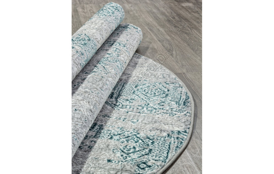 Ковер F281 - GRAY - Овал - коллекция PALERMO