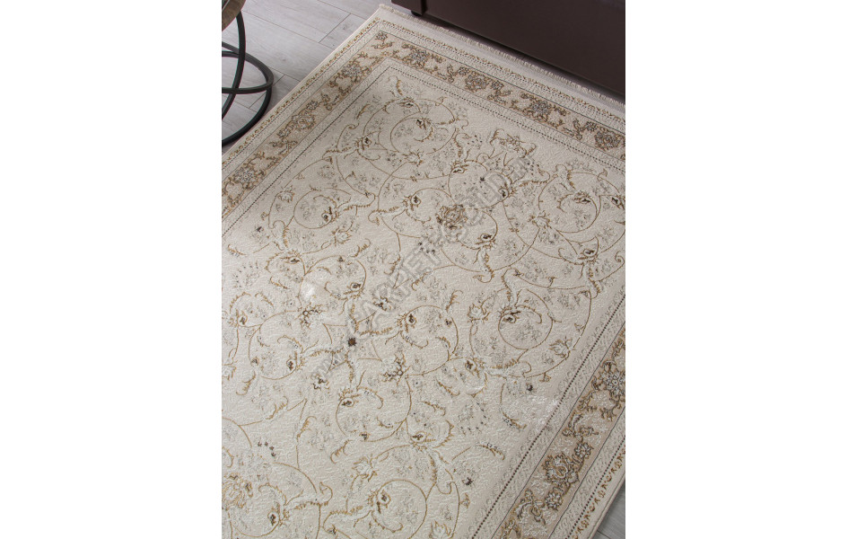 Ковер M101B - CREAM / CREAM - Прямоугольник - коллекция ZARINA